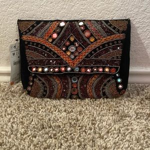 Embroidered Purse
